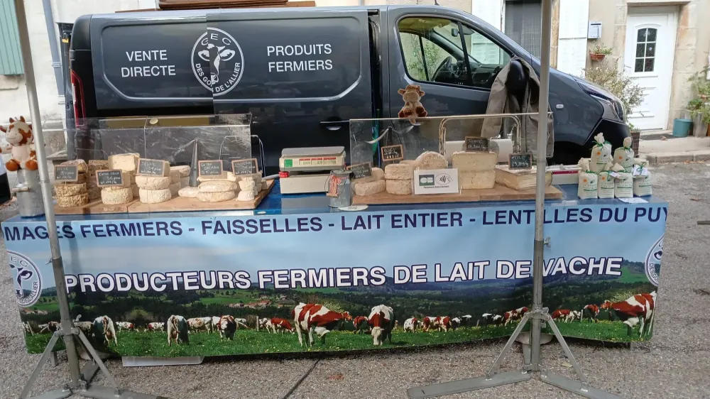 vente de produits fermiers et locaux près de Coucouron